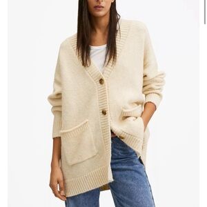 Mango Oversized Cardigan